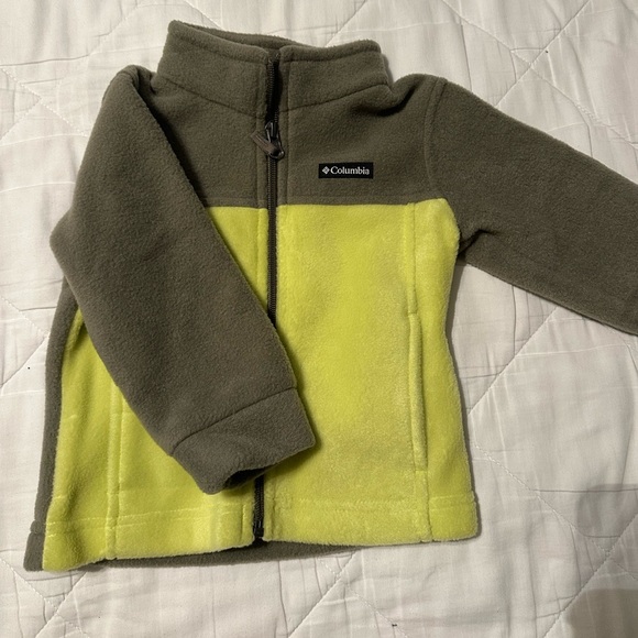 Columbia Tan Fleece Jacket - Picture 1 of 3